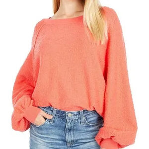 Free People Found My Friend Pullover (PTP 22”) Coral
